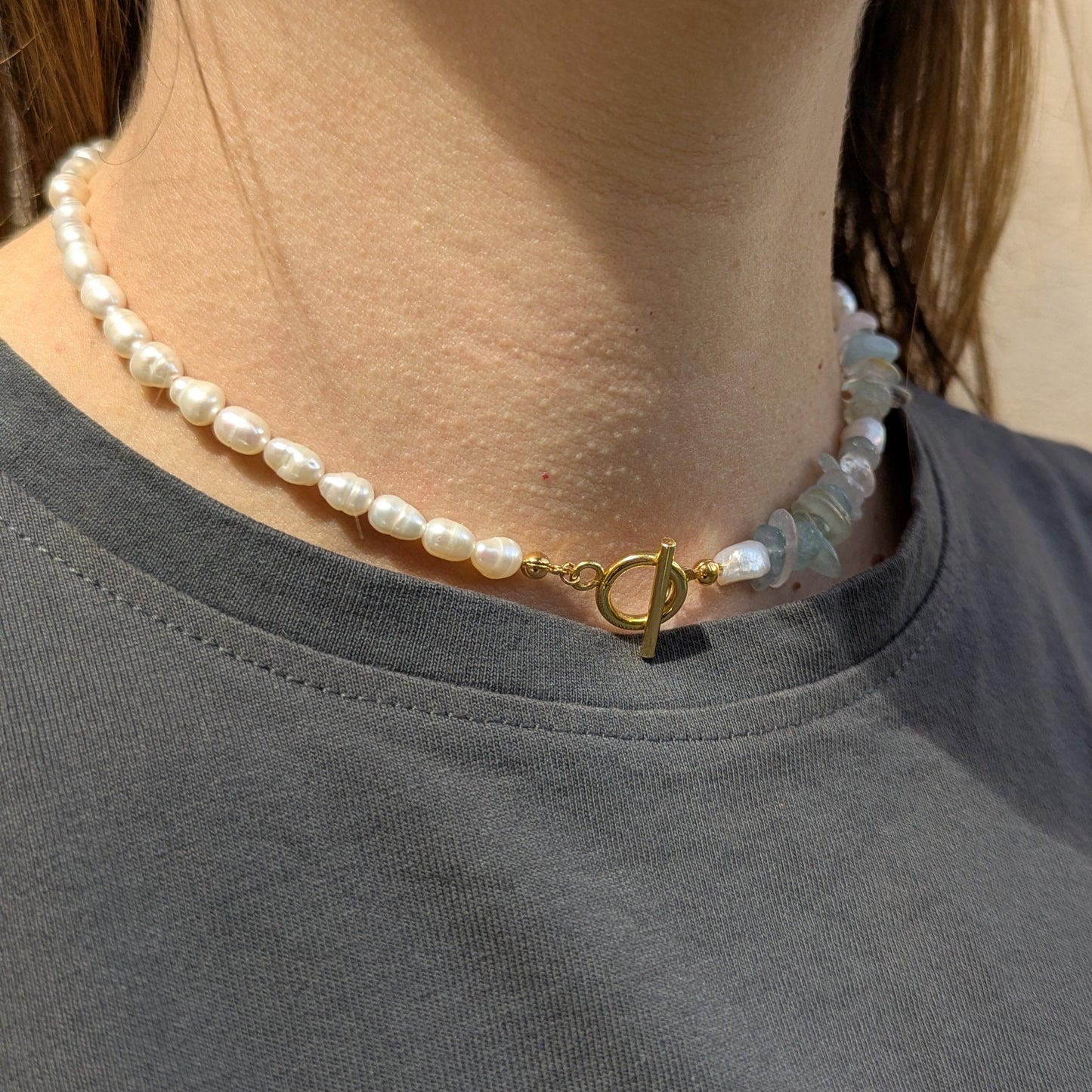 Collier interchangeable "Trouve ta moitié"