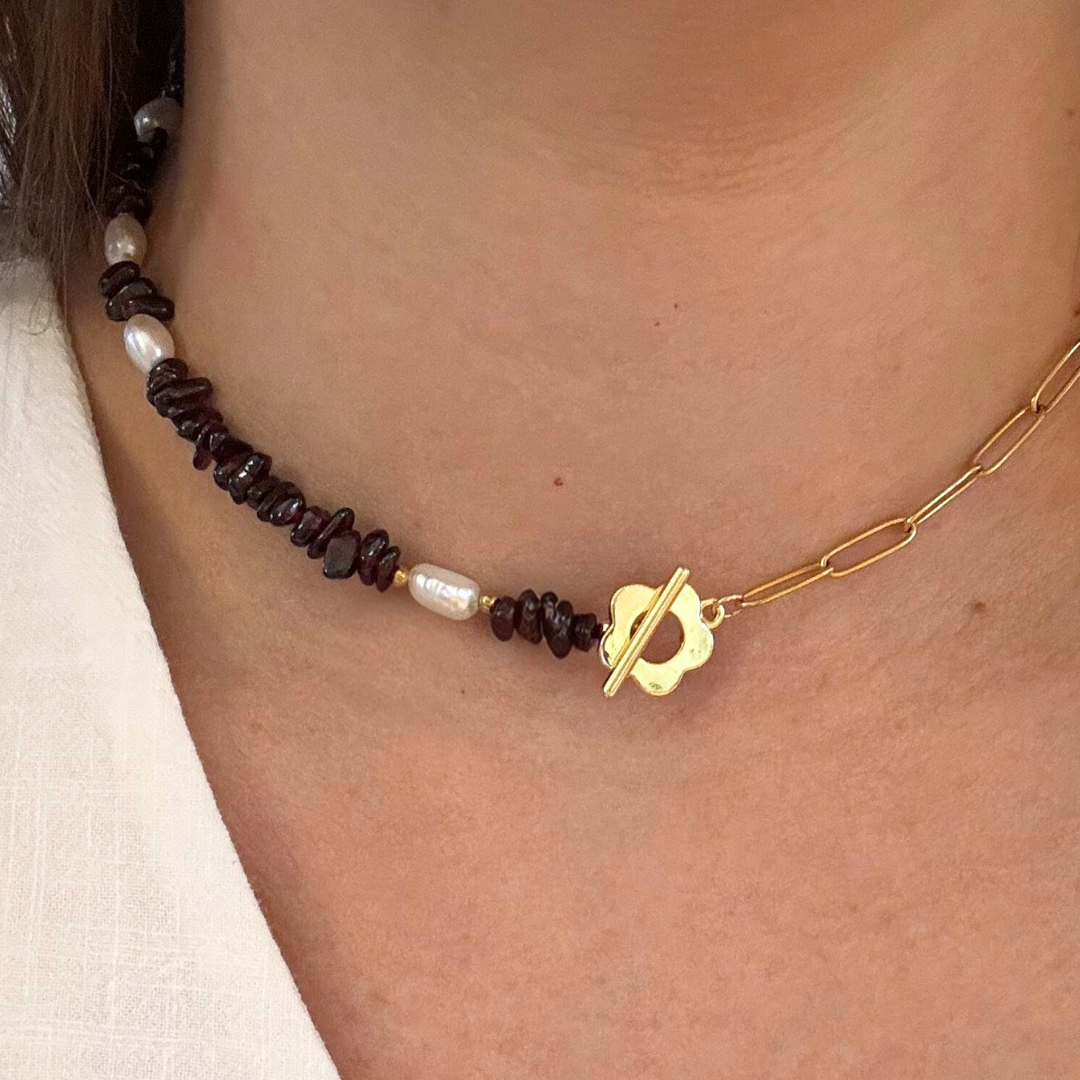 Collier interchangeable "Trouve ta moitié"