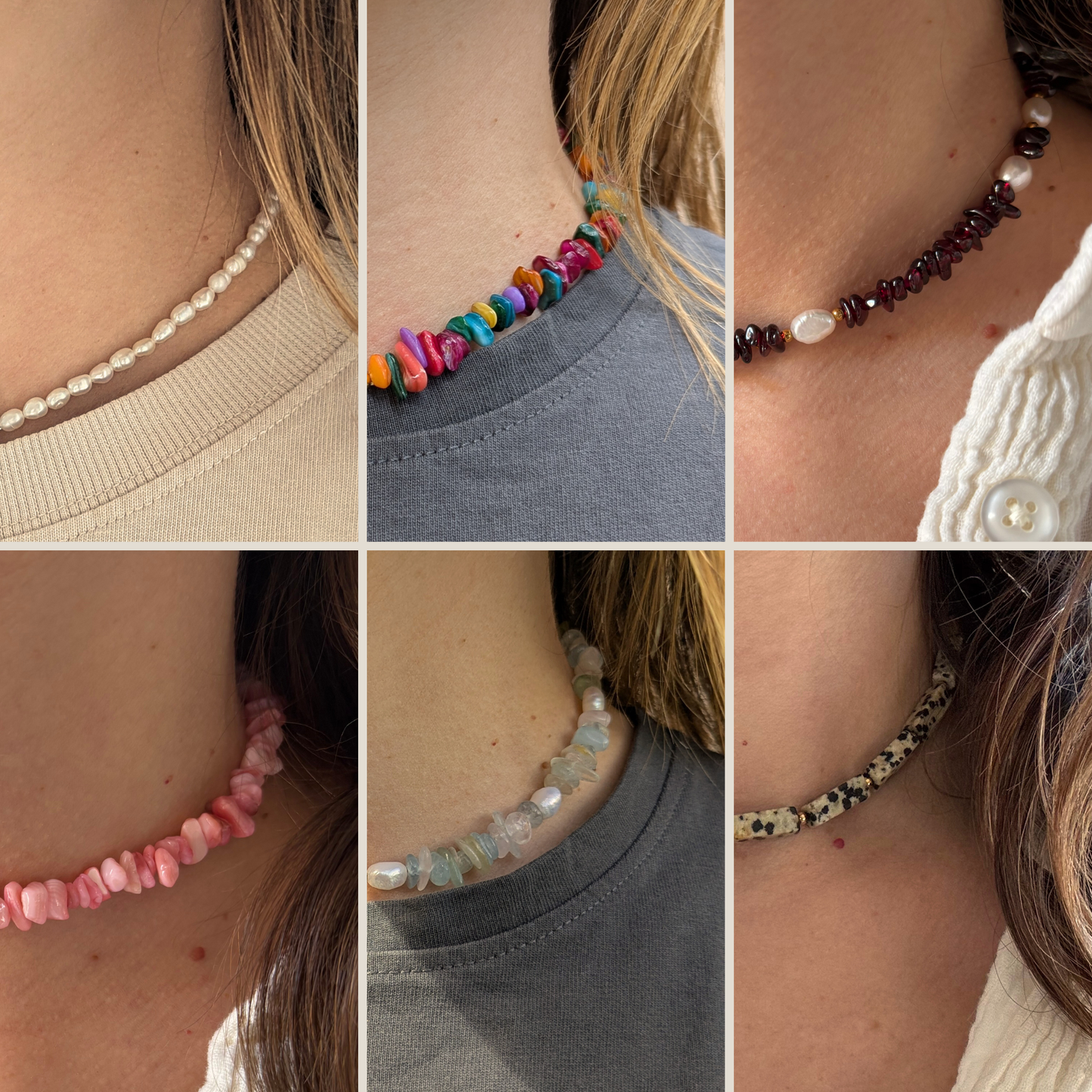 Moitié - Collier interchangeable "Trouve ta moitié"